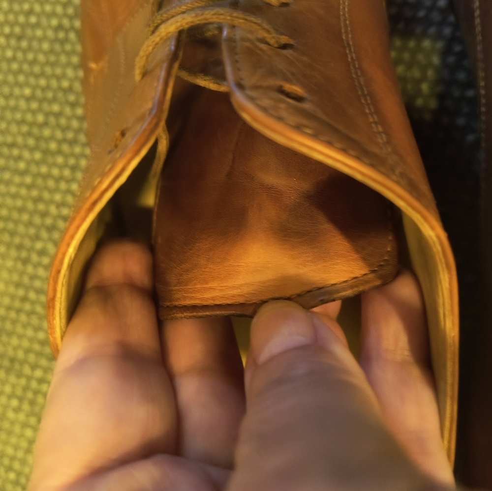 Santoni Cognac Tone Pritchard (Rare) Shoes - Picture 13 of 14